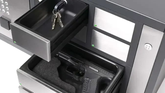 ecos drawers with small gun and ID recognition for keys_675
