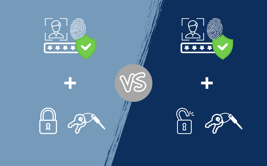 locking vs. non-locking key slots