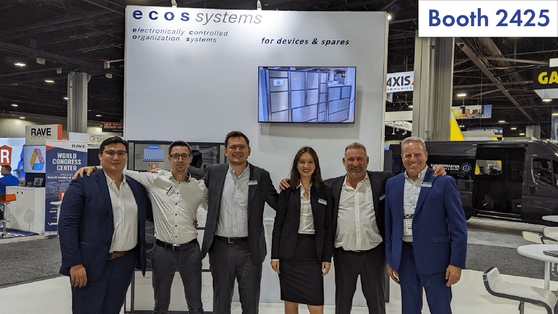 GSX Global Security Exchange visit by ecos systems Team