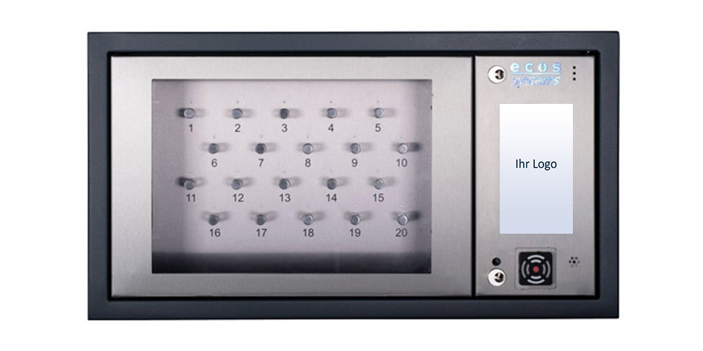 Personalized-screen-on-electronic-key-cabinet