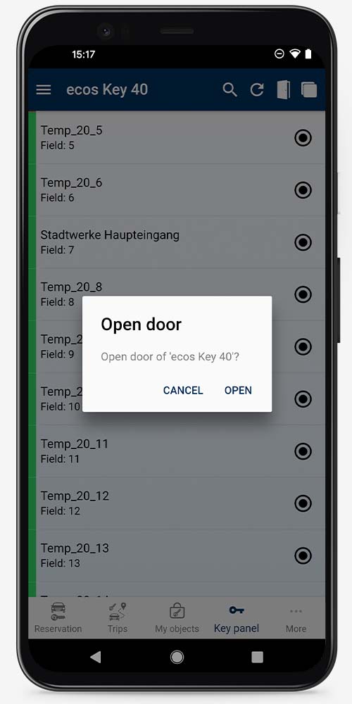 opening_door_via_ecos_app_screenshot